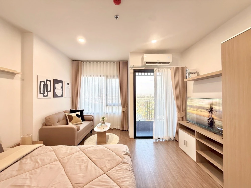 ให้เช่า The Livin Phetkaseam แต่งครบสวยสไตล์มินิมอล ครบจบที่นี่ ลากกระเป๋าเข้าอยู่ได้เลย มาจองด่วนๆ