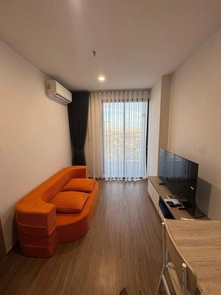 ให้เช่า The Livin Phetkasem ห้องพร้อมอยู่ เฟอร์พร้อม + เครื่องใช้ไฟฟ้าครบ จองเลย