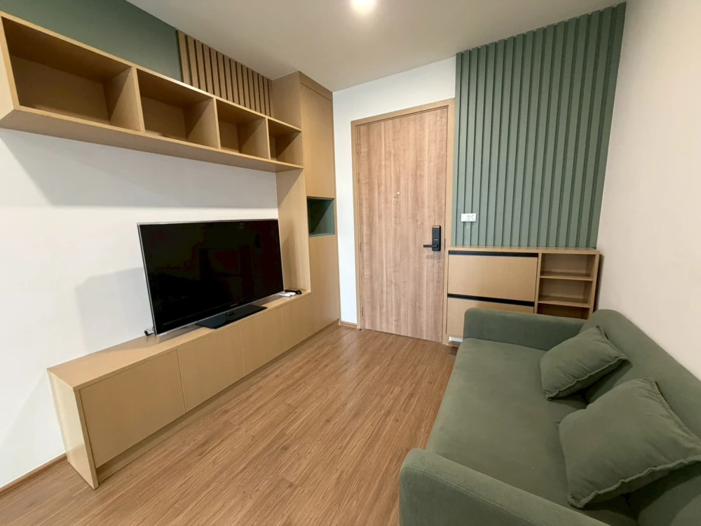 ให้เช่า The LIVIN Phetkasem 37 ใกล้ MRT ตกแต่ง Build-in เฟอร์ครบ เครื่องซักผ้าอบผ้ามีให้พร้อม รีบจองเลย