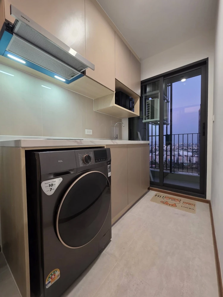 ให้เช่า The Livin Ramkhamhaeng ห้องพักสไตล์ Modern-Luxury ตกแต่งสวยงามพร้อมอยู่ อัดแน่นด้วยแกดเจ็ตล้ำๆ รีบจองเลย