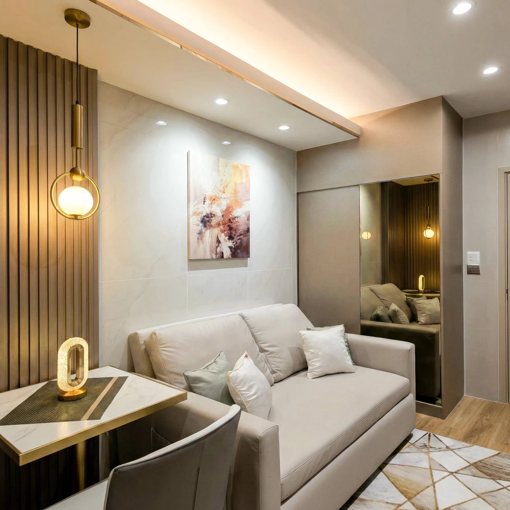 ให้เช่า The Livin Ramkhamhaeng ห้องพักสไตล์ Modern-Luxury ตกแต่งสวยงามพร้อมอยู่ อัดแน่นด้วยแกดเจ็ตล้ำๆ รีบจองเลย