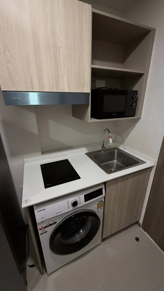 ให้เช่า The muve ราม 22 ชั้น 7 อาคาร B เช้าไม่ร้อน ลมโกรก โดดแดดตอนบ่าย น่าจองสุดๆ