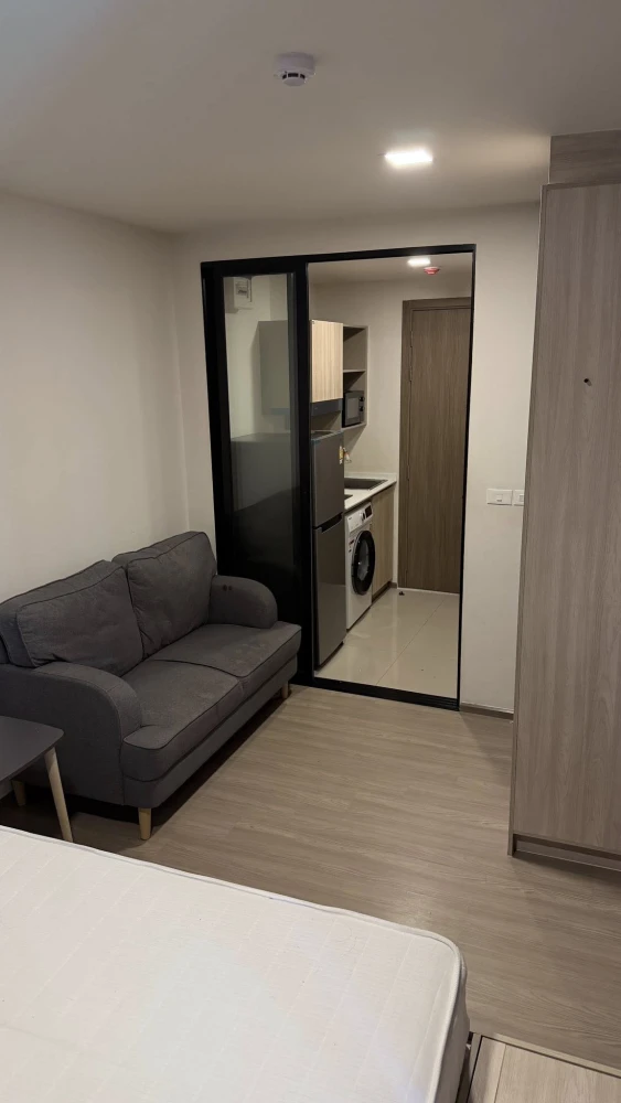 ให้เช่า The muve ราม 22 ชั้น 7 อาคาร B เช้าไม่ร้อน ลมโกรก โดดแดดตอนบ่าย น่าจองสุดๆ