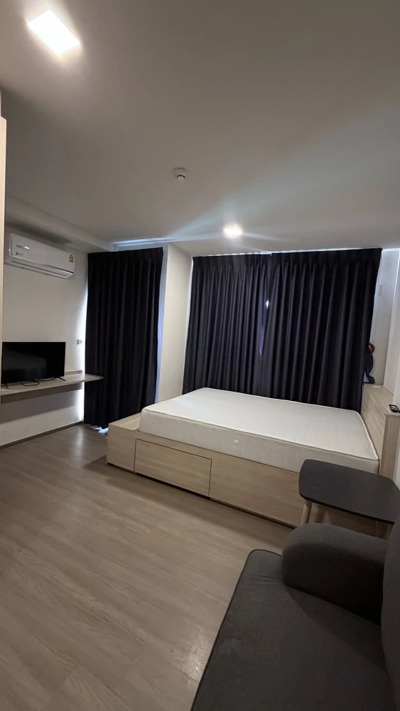 ให้เช่า The muve ราม 22 ชั้น 7 อาคาร B เช้าไม่ร้อน ลมโกรก โดดแดดตอนบ่าย น่าจองสุดๆ