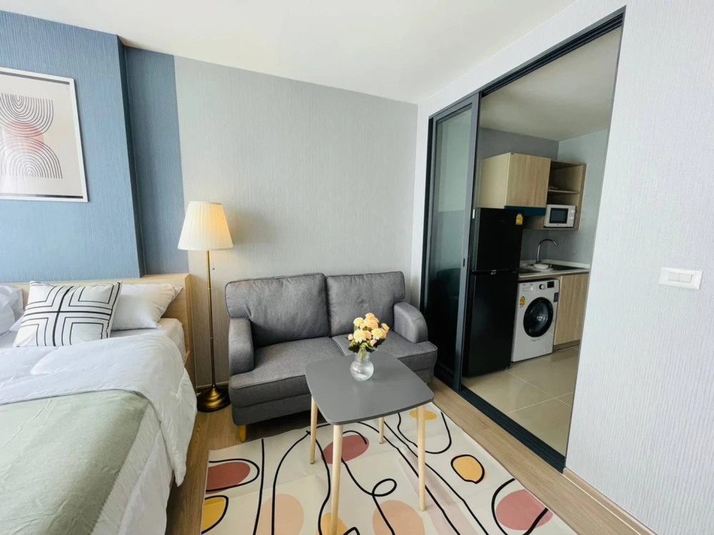 ให้เช่า The MUVE Bangna  ห้องพร้อมอยู่ สิ่งอำนวยความสะดวกครบครัน จองเลย