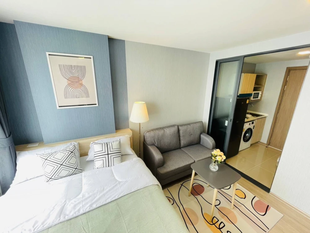 ให้เช่า The MUVE Bangna  ห้องพร้อมอยู่ สิ่งอำนวยความสะดวกครบครัน จองเลย