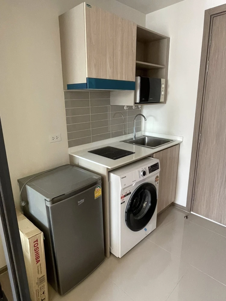 ให้เช่า The MUVE Bangna 1 ห้องนอน 1 ห้องน้ำ เฟอร์นิเจอร์บิ้วอินอย่างดี สิ่งอำนวยความสะดวกครบครัน ห้ามพลาด