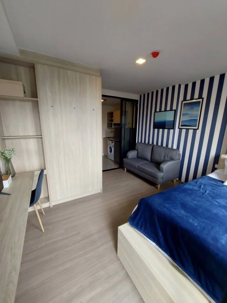 ให้เช่า The muve kaset ห้องน่าอยู่ เฟอร์พร้อม จองเลย