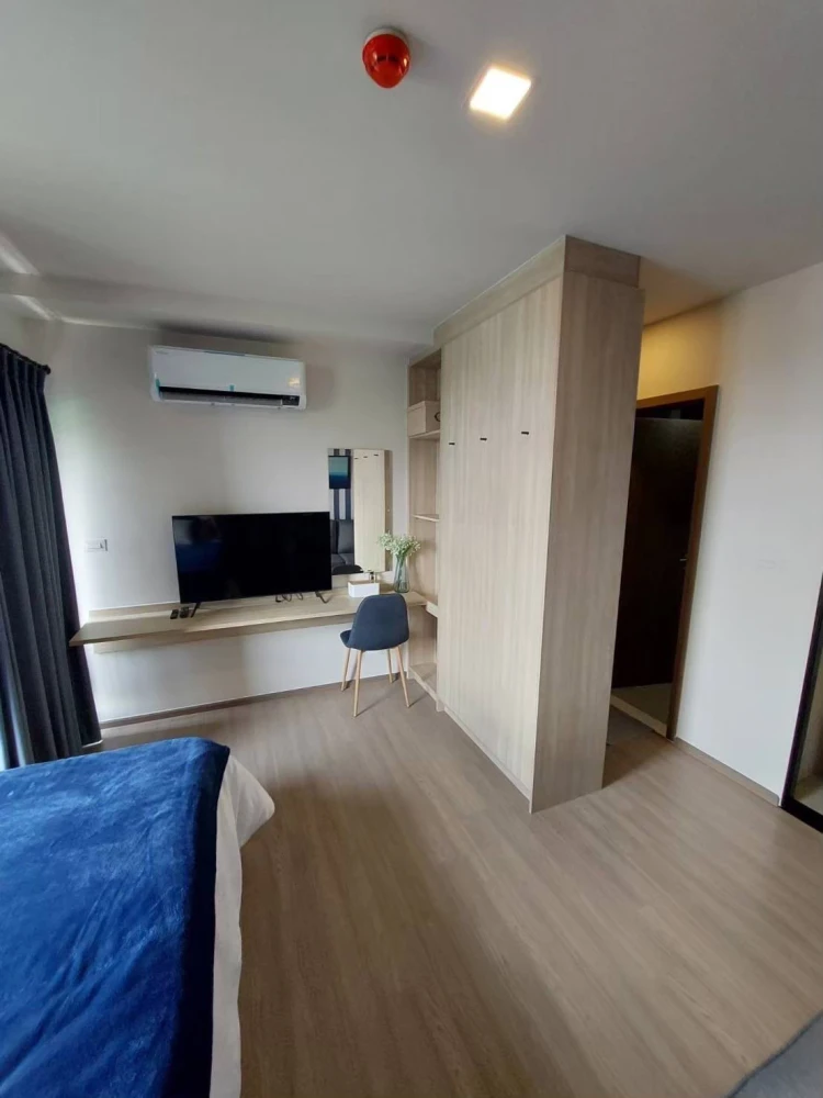 ให้เช่า The muve kaset ห้องน่าอยู่ เฟอร์พร้อม จองเลย