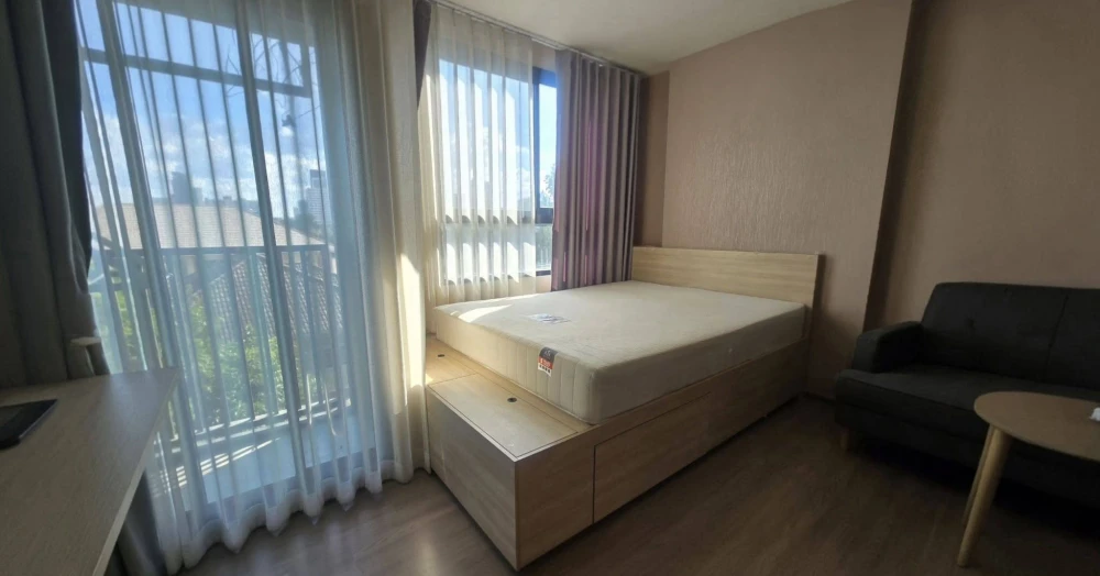 ให้เช่า  The Muve Kaset ​เครื่องใช้ไฟฟ้าจัดเต็ม เฟอร์ฯ ครบ หิ้วกระเป๋าเข้าอยู่ได้เลย!