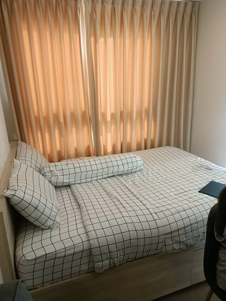 ให้เช่า The Muve Kaset 1 ห้องนอน 1 ห้องน้ำ ทำเลดี เดินทางสะดวก เฟอร์ครบครัน จองเลย