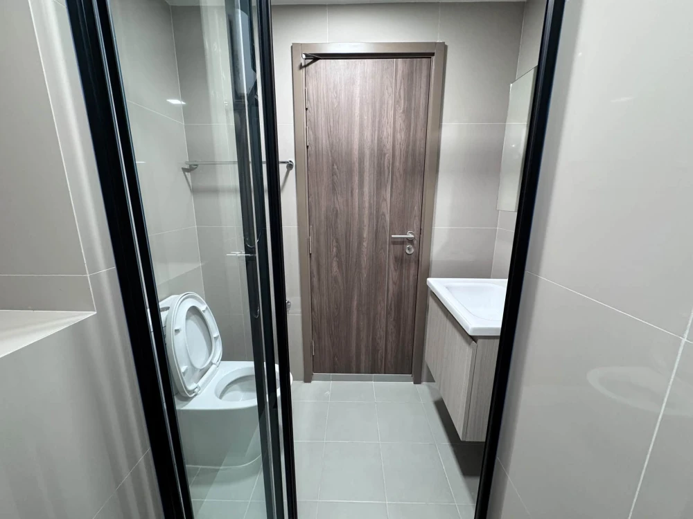 ให้เช่า THE MUVE Sukhumvit 107 ห้องชั้น 5 มาพร้อมสิ่งอำนวยความสะดวกครบครัน หิ้วกระเป๋าเข้าอยู่ได้เลยจ้า