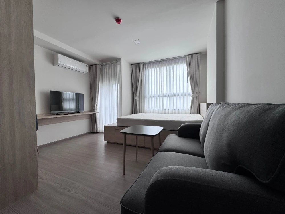 ให้เช่า THE MUVE Sukhumvit 107 ห้องชั้น 5 มาพร้อมสิ่งอำนวยความสะดวกครบครัน หิ้วกระเป๋าเข้าอยู่ได้เลยจ้า