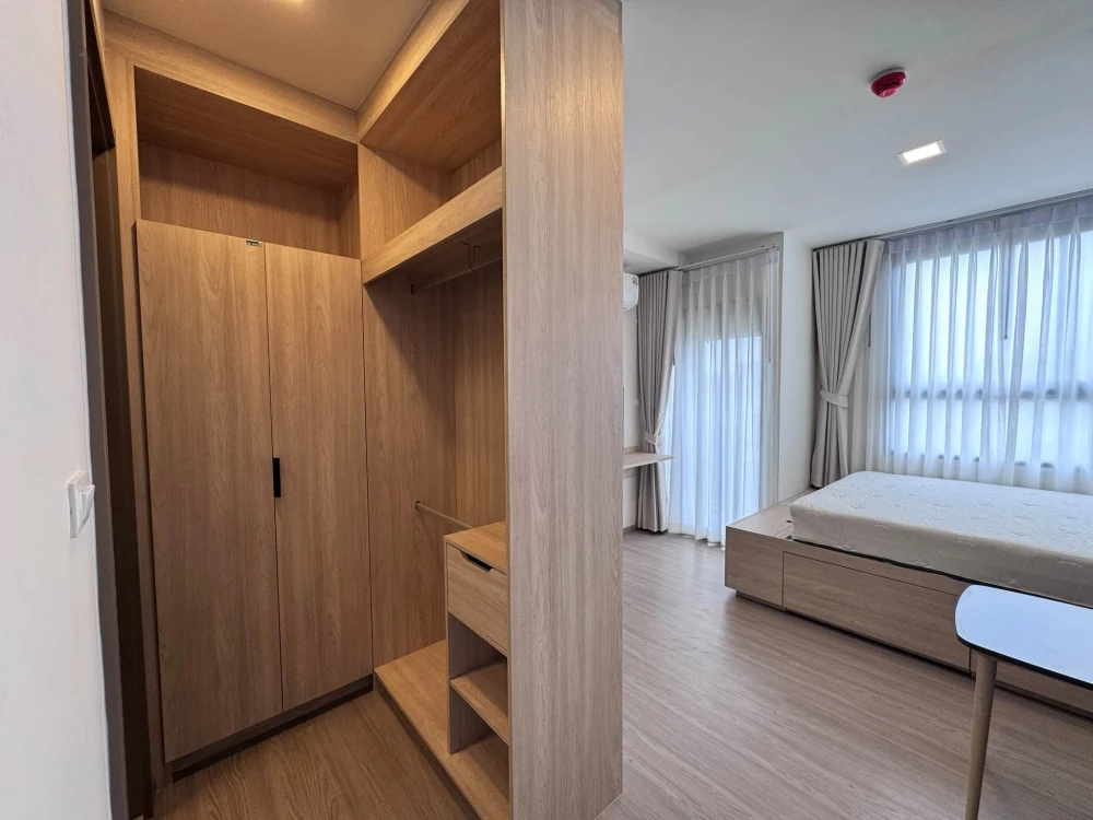 ให้เช่า THE MUVE Sukhumvit 107 ห้องชั้น 5 มาพร้อมสิ่งอำนวยความสะดวกครบครัน หิ้วกระเป๋าเข้าอยู่ได้เลยจ้า