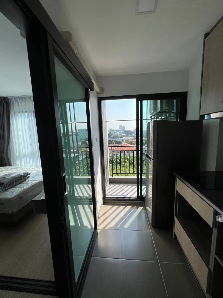 ให้เช่า The One Plus Grand Ramkhamhaeng ชั้น 6 ห้องกั้น แต่งครบ น่าอยู่ จองเลย ด่วนๆ