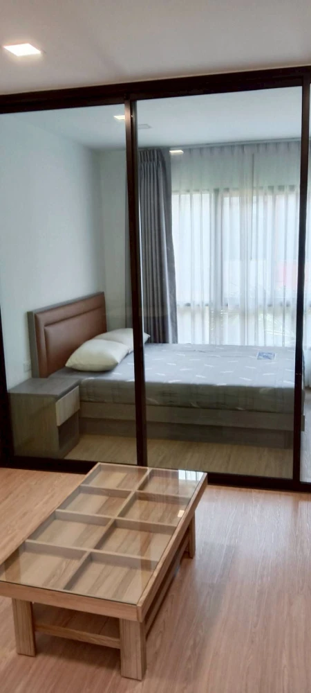 ให้เช่า The One Plus Grand Ramkhamhaeng ห้องพร้อมอยู่ เฟอร์ฑร้อม ชั้นไม่สูงเข้าออกสะดวกสาย จองเลย