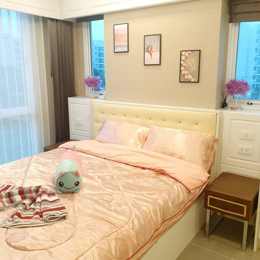 ให้เช่า The Orient Resort and Spa ห้องมุมคนไม่พลุกพล่าน มาพร้อมเฟอร์ครบครัน ตกแต่งสุดปัง จองด่วน