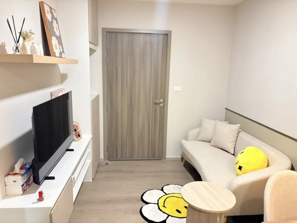 ให้เช่า The Origin สุขุมวิท–แพรกษา ห้อง Studio ชั้น 15 ได้วิวสูง เฟอร์ เครื่องใช้ไฟฟ้าครบ รีบมาจองได้แล้ว