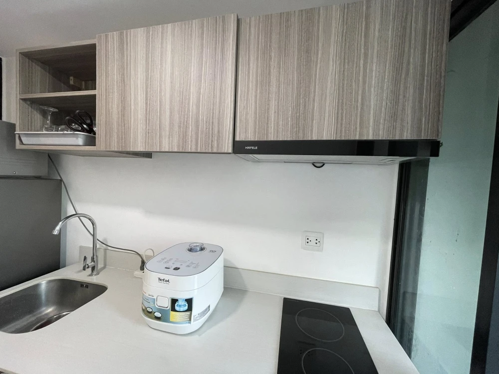 ให้เช่า The Origin Phahol - Saphanmai เฟอร์นิเจอร์และเครื่องใช้ไฟฟ้าครบครัน มาแต่ตัวเข้าอยู่ได้เลย