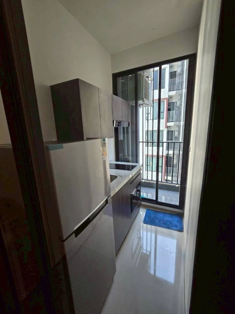 ให้เช่า The Origin Plug & Play Ramintra ห้องน่าอยู่ ชั้นไม่สูง เฟอร์พร้อม จองเลย