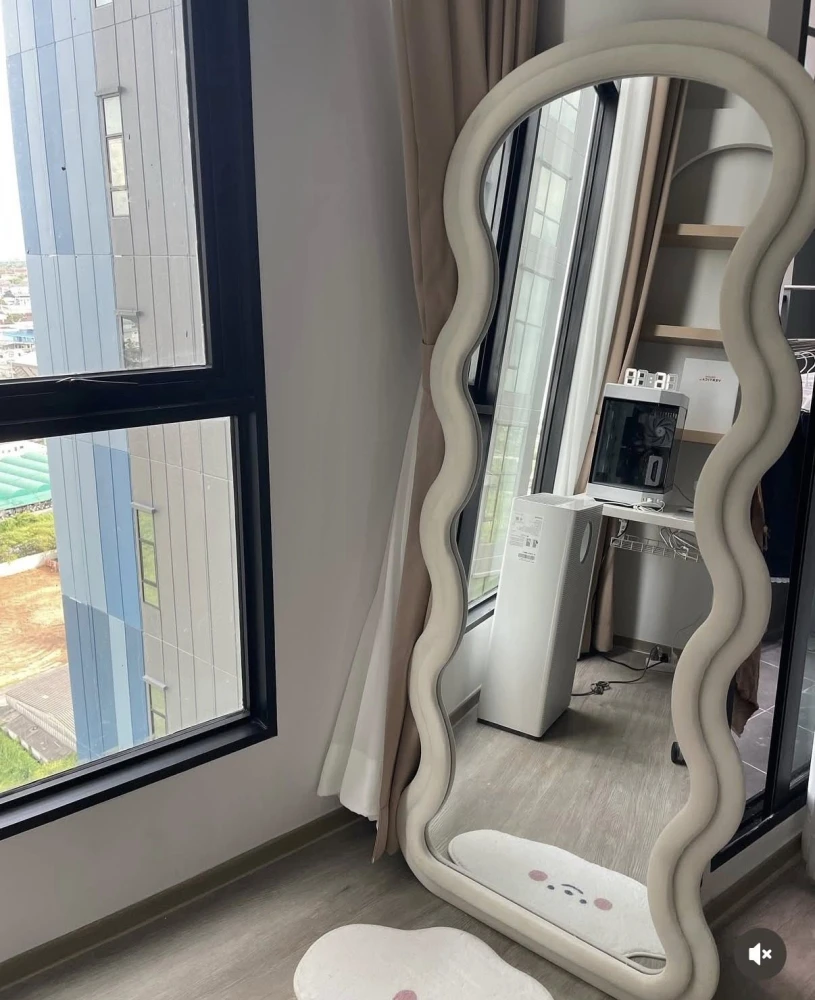 ให้เช่า The Origin Plug & Play Ramintra ห้องแต่งสวยคุมโทนสไตล์มินิมอล เพดานสูงโปร่งโล่ง จองเลย