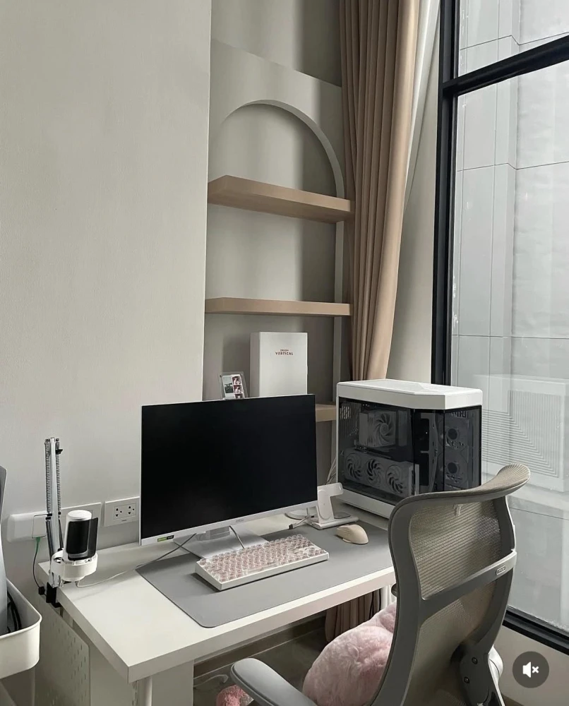 ให้เช่า The Origin Plug & Play Ramintra ห้องแต่งสวยคุมโทนสไตล์มินิมอล เพดานสูงโปร่งโล่ง จองเลย