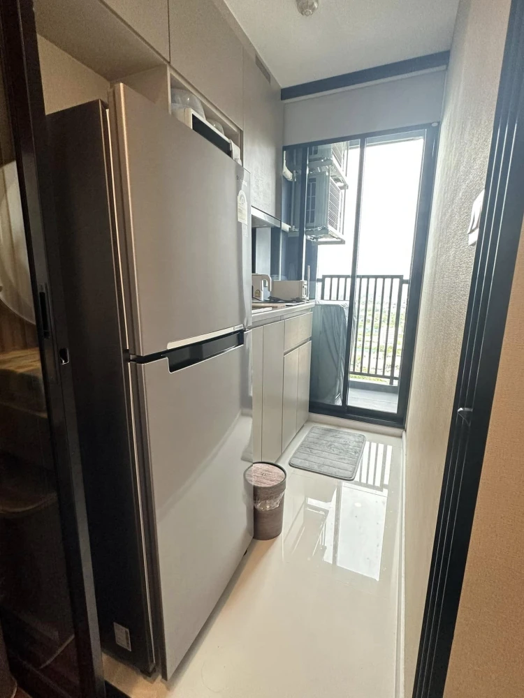 ให้เช่า THE ORIGIN Ram 209 Interchange ห้องน่าอยู่ เฟอร์นิเจอร์และเครื่องใช้ไฟฟ้าครบครัน วิวสวย จองเลย