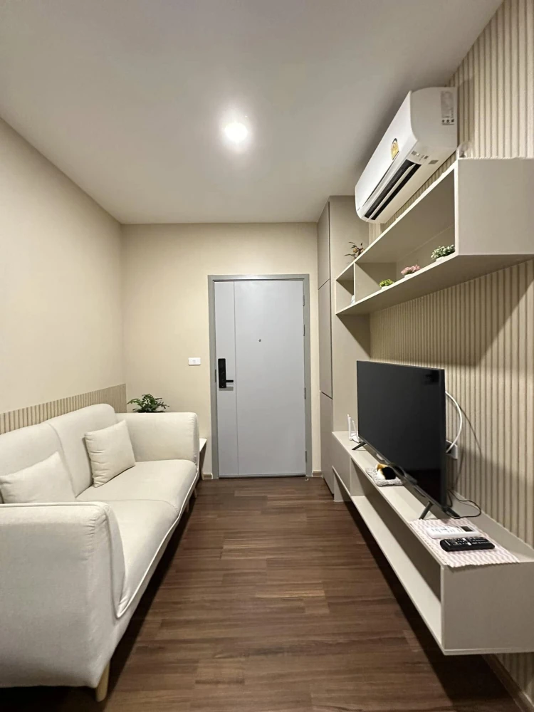 ให้เช่า THE ORIGIN Ram 209 Interchange ห้องน่าอยู่ เฟอร์นิเจอร์และเครื่องใช้ไฟฟ้าครบครัน วิวสวย จองเลย