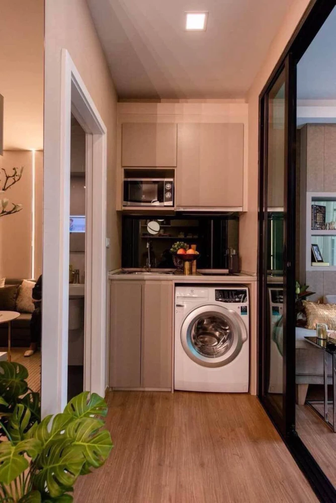 ให้เช่า The Origin Ram 209 interchange ห้องน่าอยู่ Funiture ครบครัน ลากกระเป๋าเข้าอยู่ได้เลย อย่าพลาด