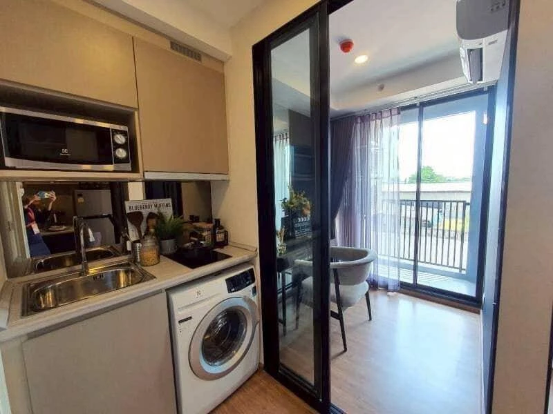 ให้เช่า The Origin Ram 209 interchange ห้องน่าอยู่ Funiture ครบครัน ลากกระเป๋าเข้าอยู่ได้เลย อย่าพลาด