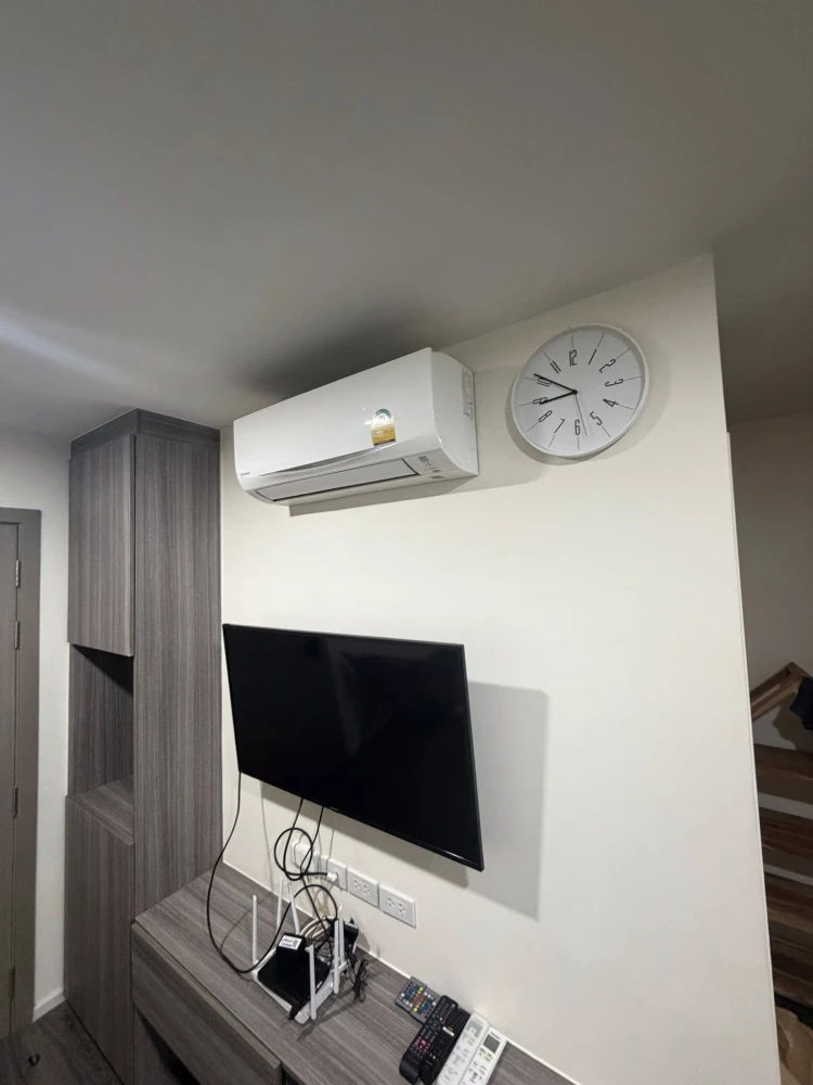 ให้เช่า The Origin Ramintra 83 Station ห้องพร้อมอยู่ เครื่องใช้ไฟฟ้า และเฟอร์นิเจอร์ครบครัน จองเลย