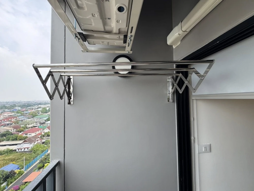 ให้เช่า The Origin Sukhumvit - Praksa ห้องน่าอยู่ ชั้น 12 มาพร้อมเฟอร์นิเจอร์ครบครัน หิ้วกระเป๋าเข้าอยู่ได้เลยจ้า