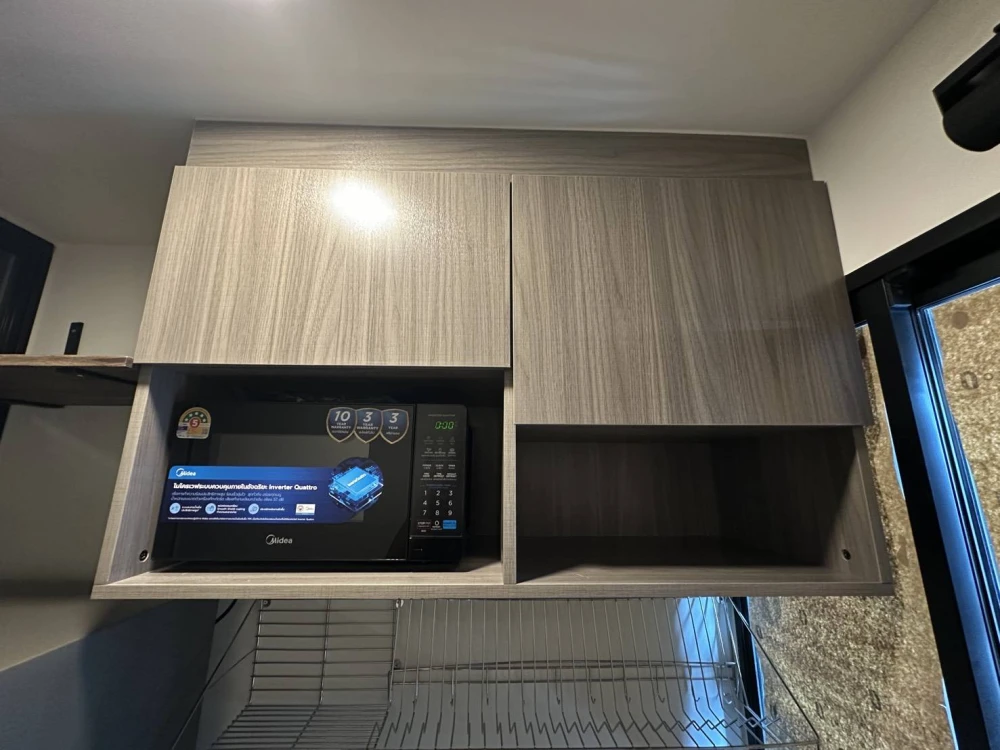 ให้เช่า The Origin Sukhumvit - Praksa ห้องริมติดห้องอื่นข้างเดียว  ชั้นสูง วิวโล่งมองเห็นทะเล วิวสวย ไม่บล็อค ทำเลดี จองเลย