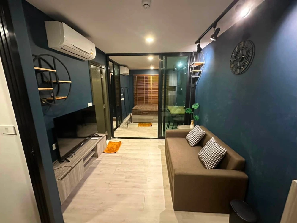 ให้เช่า The Origin Sukhumvit 105 วิวที่พักอาศัยแบบไม่มีสิ่งกีดขวาง ตกแต่งครบครัน มาแต่ตัวเข้าอยู่ได้เลย