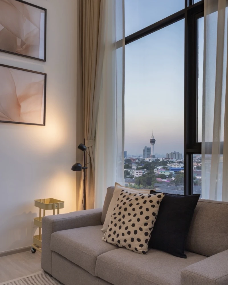 ให้เช่า THE ORIGIN Sukhumvit Sailuat E22 Station ชั้น 11 ห้องแต่งครบ จองเลย ด่วนๆ