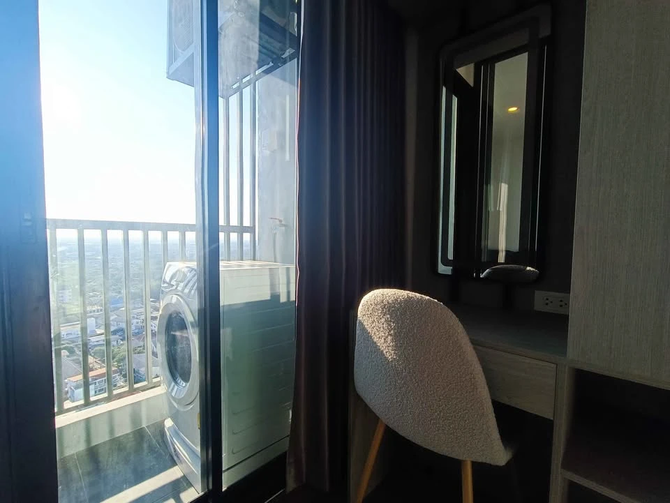 ให้เช่า THE ORIGIN Sukhumvit Sailuat E22 Station ห้องสตูดิโอ ตกแต่งครบครัน เดินทางสะดวก รีบจองเลยจ้า