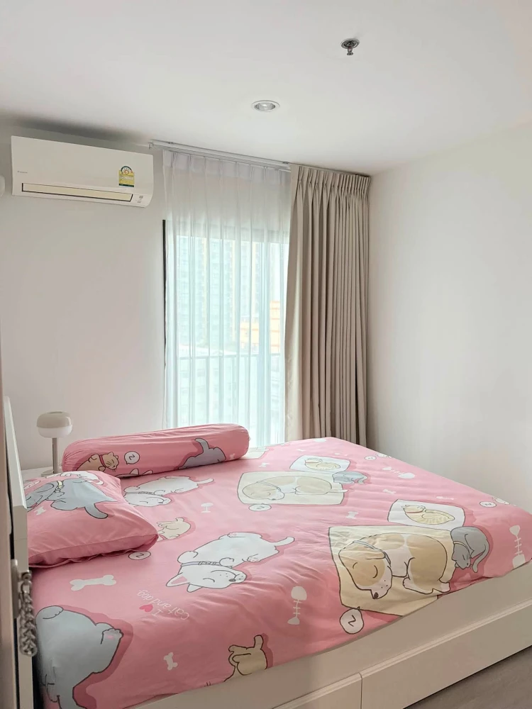 ให้เช่า The Parkland จรัญ-ปิ่นเกล้า แบบ 1 Bedroom Plus รับแดดเช้า ช่วงบ่ายที่แดดแรงห้องจะไม่ร้อนมาก เหมาะกับการอยู่อาศัยจริงทั้งวัน