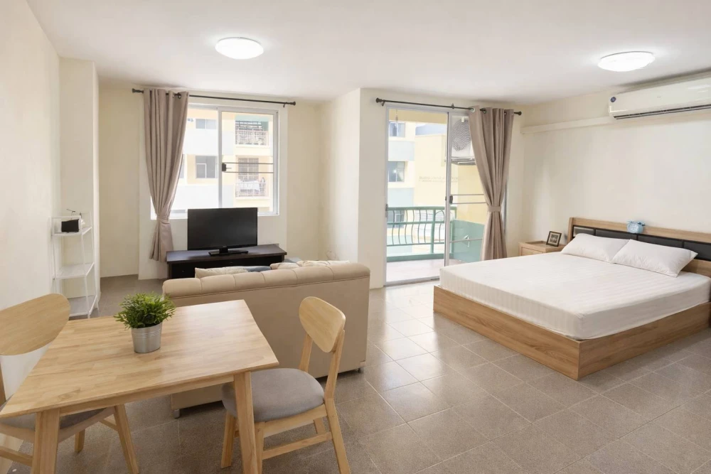 ให้เช่า The Parkland บางนา ห้องสวย โทนอบอุ่น Minimal ขนาดใหญ่กว่าห้องทั่วไปในโครงการ ชั้น 4 กำลังดี ลมดี ไม่ร้อน ห้ามพลาด