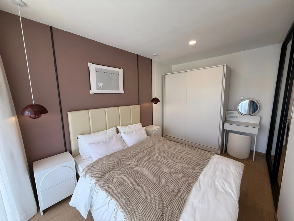 ให้เช่า The Parkland Bangna 1 ห้องนอน พื้นที่ใช้สอยเยอะ ตกแต่งคุมโทน สิ่งอำนวยความสะดวกครบครัน รีบจองเลยจ้า