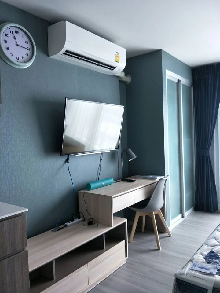 ให้เช่า The Parkland Charan–Pinklao ชั้น 8 วิวเมือง มาพร้อมการตกแต่งที่ครบครัน จองเลย