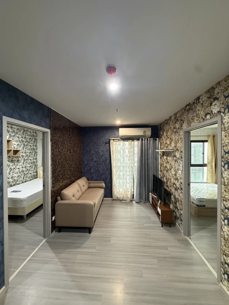 ให้เช่า The Parkland Charan–Pinklao  ห้องกว้าง จัดสรรพื้นที่ดี มี Built-in และพื้นที่เก็บของครบ 2 ห้องนอนแยกเป็นสัดส่วน