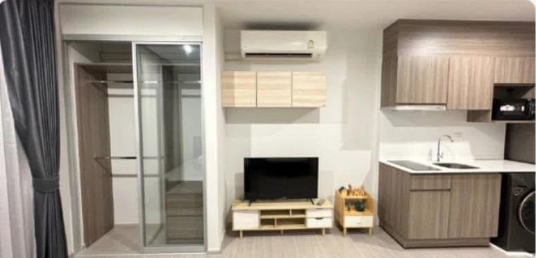 ให้เช่า The Parkland Phetkasem 56 ตึก A ตึกแรก ใกล้ทางเข้าโครงการที่สุด เฟอร์นิเจอร์+เครื่องใช้ไฟฟ้าครบเซ็ต