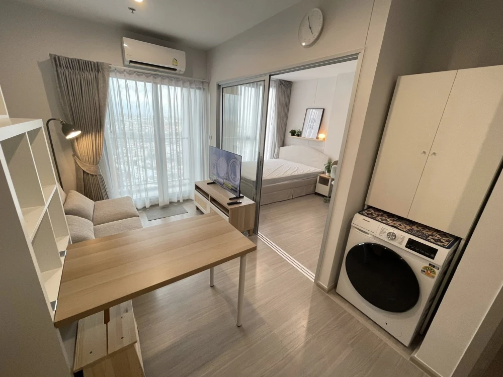 ให้เช่า The Parkland Phetkasem 56 ห้องชั้น 31 มาพร้อมเฟอร์นิเจอร์และเครื่องใช้ไฟฟ้าครบครัน จองด่วน