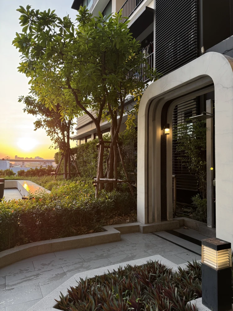 ให้เช่า The Parkland Phetkasem Thapra ห้องชั้นสูง เฟอร์พร้อม ลมดี จองเลย