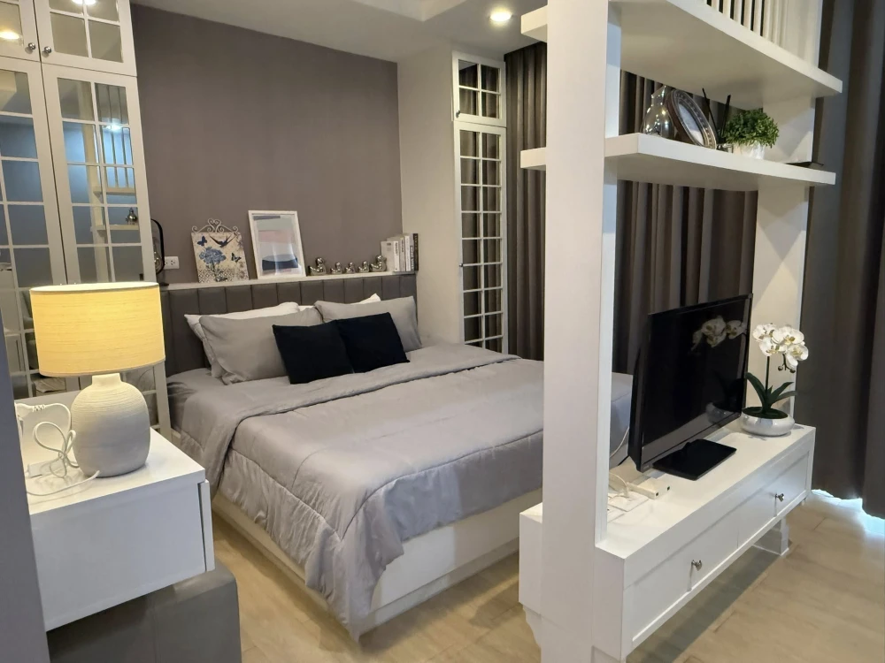 ให้เช่า The Patio Bangsaen ห้องแต่งสวยคุมโทน สิ่งอำนวยความสะดวกครบครัน ห้ามพลาด