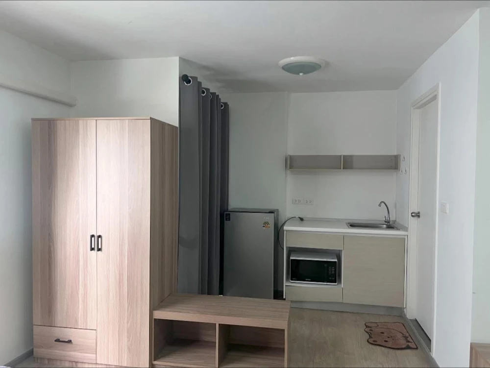 ให้เช่า The Point Condo LaemChabang ห้องชั้น 5 สิ่งอำนวยความสะดวกครบครัน หิ้วกระเป๋าเข้าอยู่ได้เลยจ้า