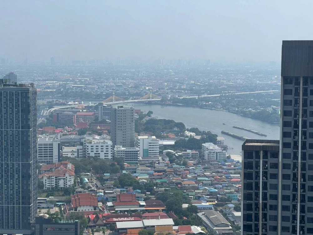 ให้เช่า The Politan Aqua (เดอะ โพลิแทน อควา)  ห้องชั้นสูง วิวแม่น้ำ อากาศดี รีบจองเลยก่อนพลาด+++