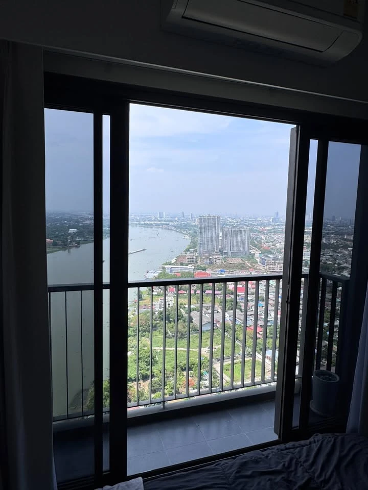 ให้เช่า The Politan Aqua 1 ห้องนอน ชั้นสูง ในทำเลดี วิวแม่น้ำสวย จองด่วน