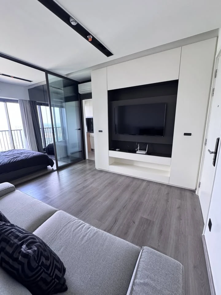 ให้เช่า The Politan Aqua 1 ห้องนอน ชั้นสูง ในทำเลดี วิวแม่น้ำสวย จองด่วน