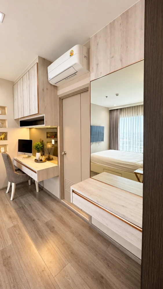 ให้เช่า The Politan Rive ชั้น 39 ห้องแต่งครบ น่าอยู่ สนใจจองเลย ห้ามพลาด